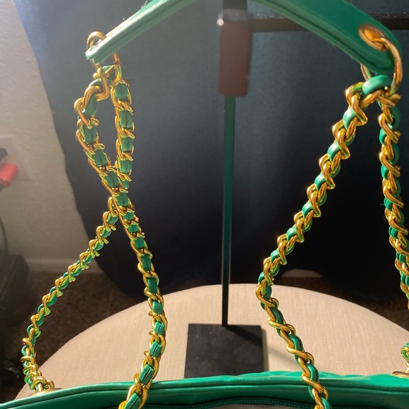 Green handbag - Picture 6 of 7